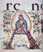 unknow artist Devotion to the virgin of Guadalupe France oil painting reproduction